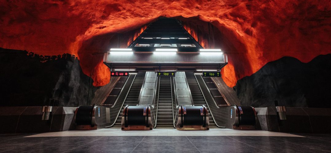 Underground Escalator