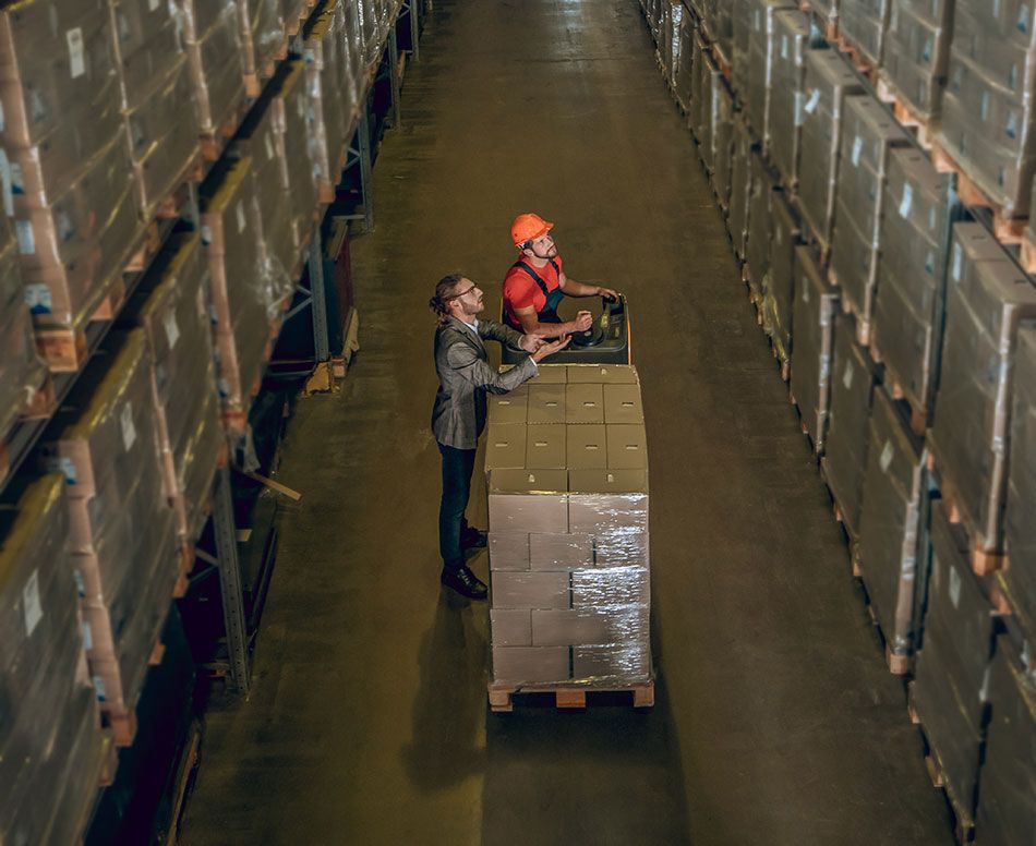 warehouse interior